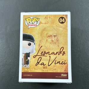 Funko Pop Vinyl - Artists - Leonardo Da Vinci #04 FRENLY BRICKS - Open 7 Days