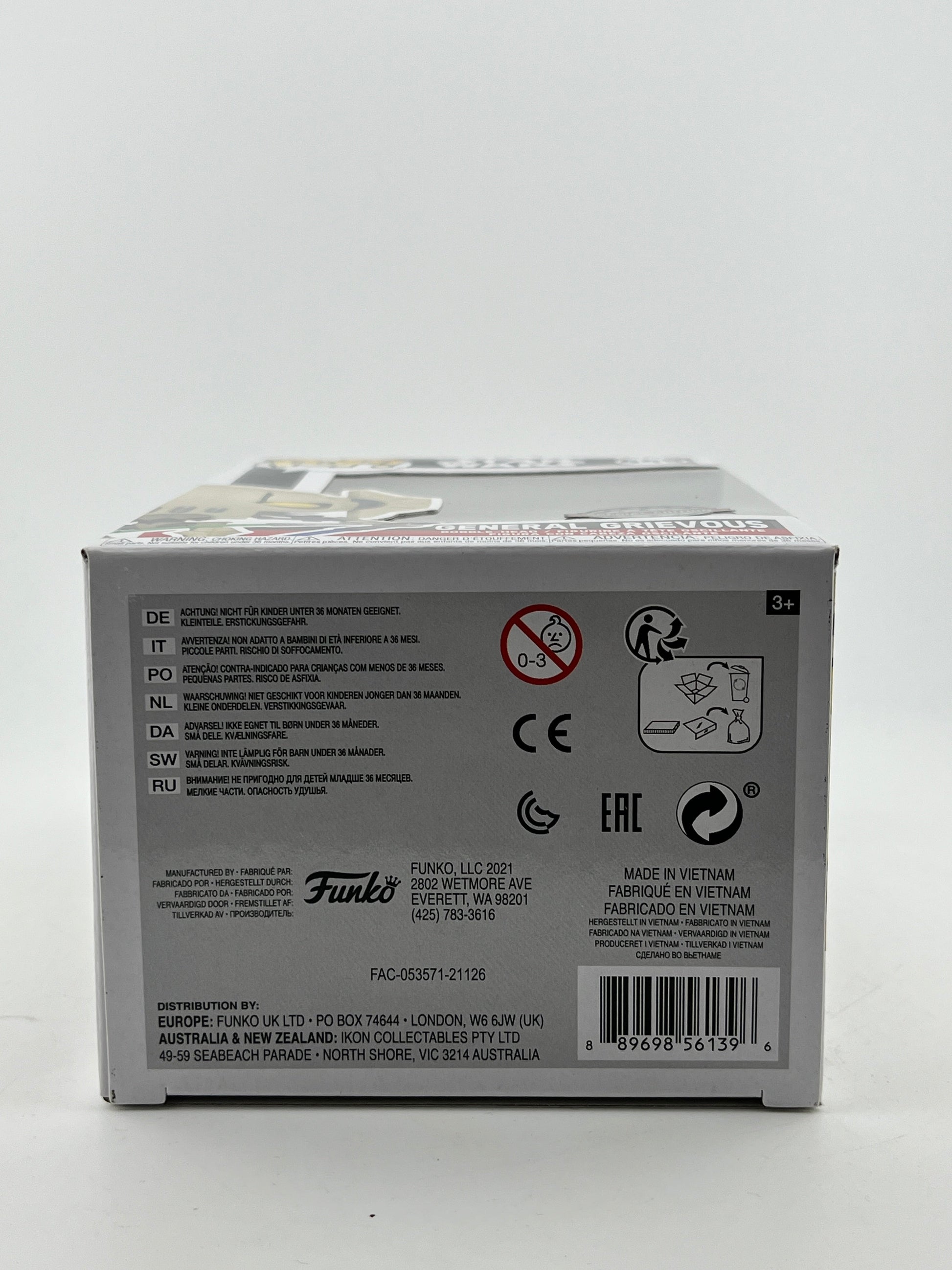 Funko POP! Star Wars - General Grievous #449 - Special Edition - Vinyl Collectable FRENLY BRICKS - Open 7 Days