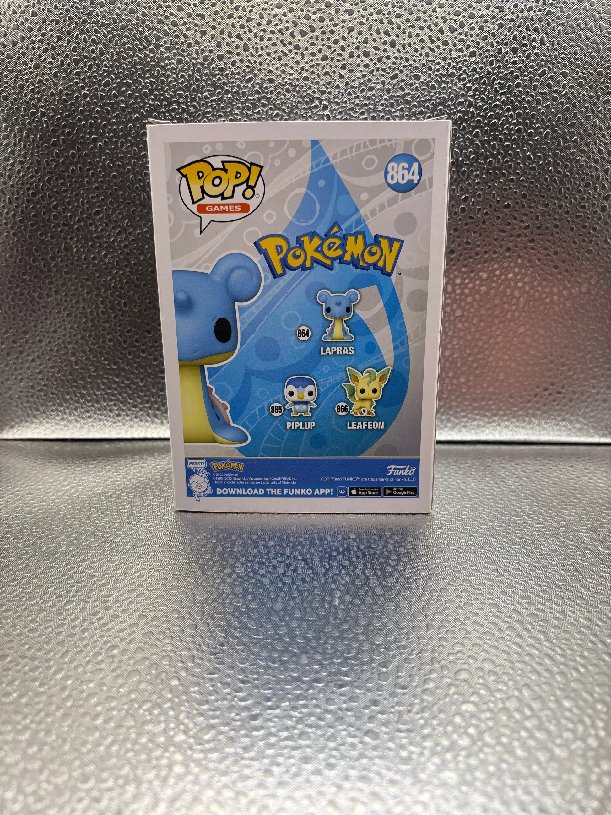 FUNKO Pop Vinyl Lapras #864 FRENLY BRICKS - Open 7 Days