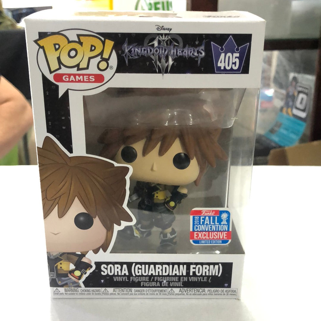 Kingdom Hearts 3 Sora as Guardian NYCC Exclusive Pop! Vinyl Figure #405 FRENLY BRICKS - Open 7 Days