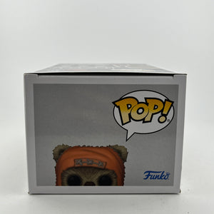 Funko POP! Star Wars - Wicket With Slingshot #631 - 2021 Summer Limited Edition FRENLY BRICKS - Open 7 Days