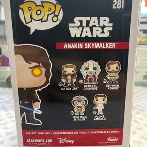 Funko Pop Vinyl Star Wars Anakin Skywalker #281 FRENLY BRICKS - Open 7 Days