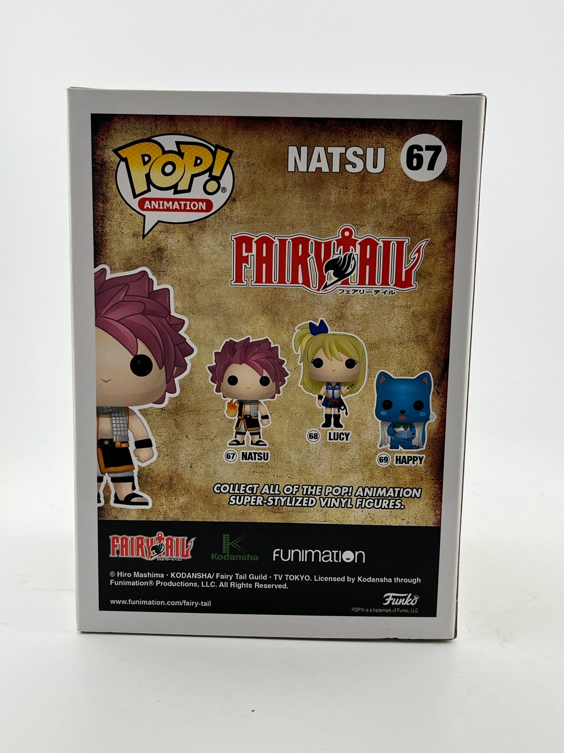 Funko POP! Animation Fairy Tail - Natsu #67 - Vinyl Collectable FRENLY BRICKS - Open 7 Days