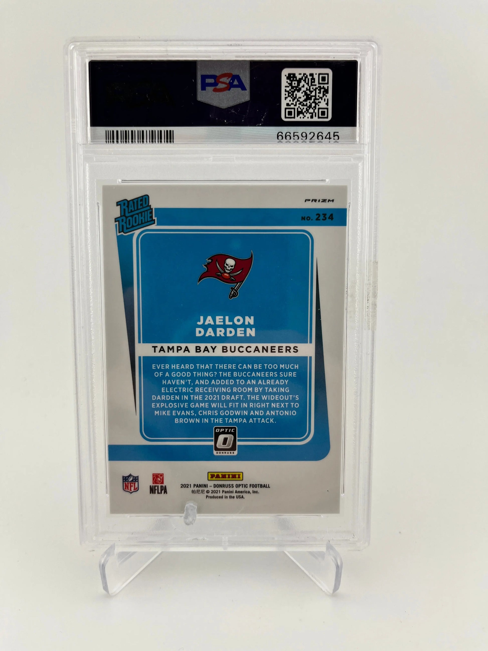 NFL Player Card Lot #2 Graded/Numbered/Autographed FRENLY BRICKS - Open 7 Days