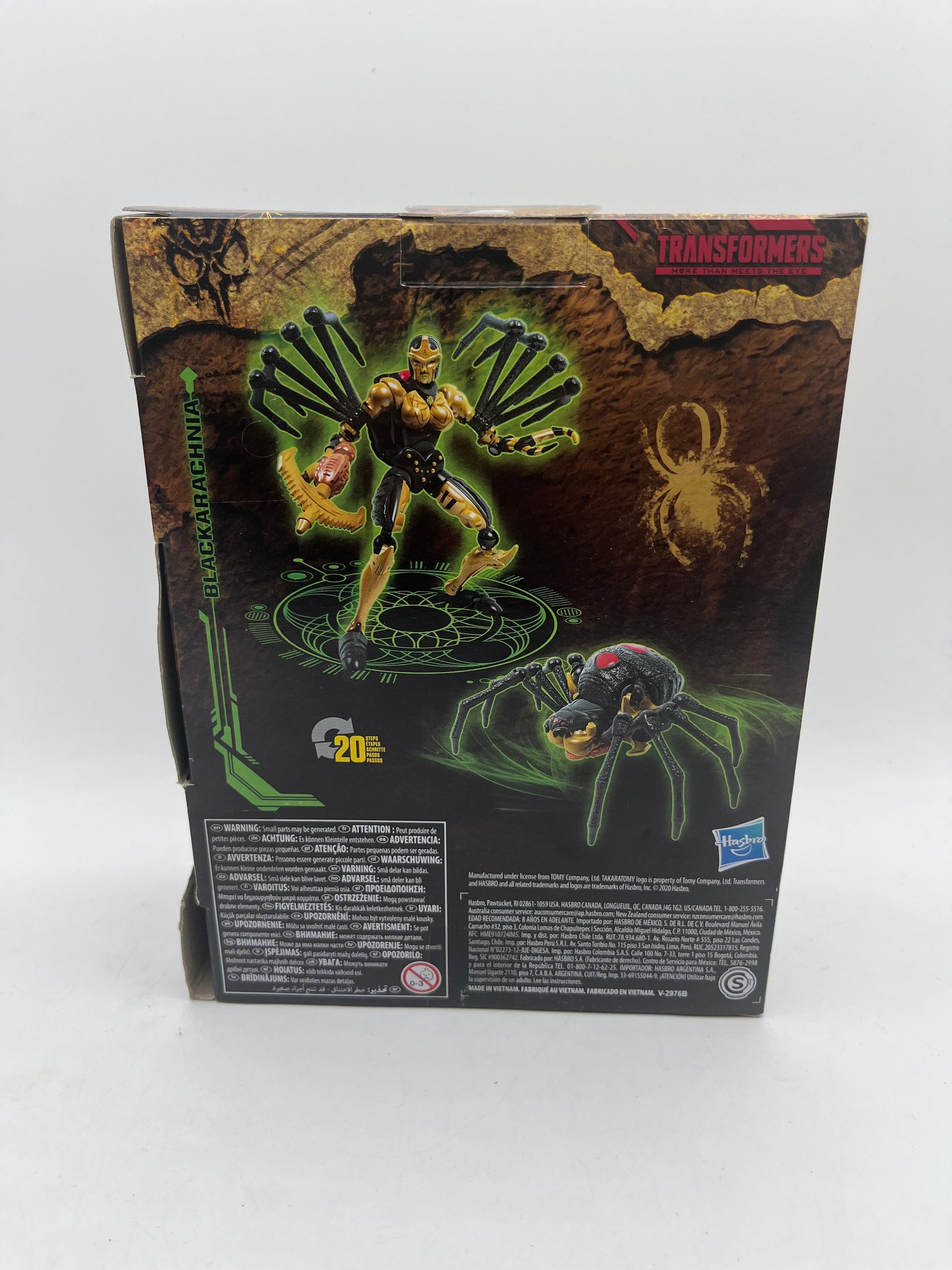 Blackarachnia Transformers Cybertron Kingdom Action Figure FRENLY BRICKS - Open 7 Days