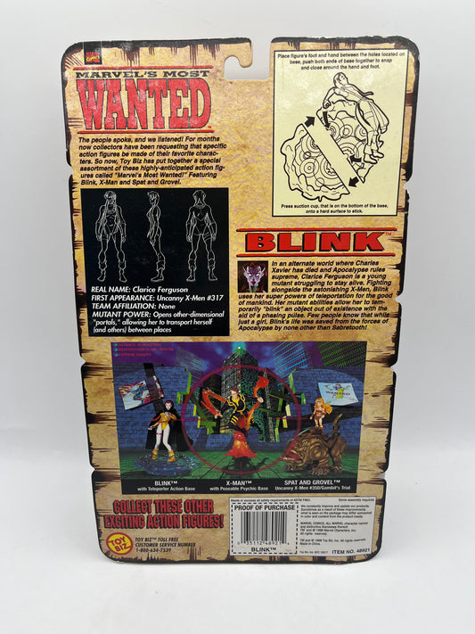 Marvel Collector Editions Marvel's Most Wanted - Blink Action Figure FRENLY BRICKS - Open 7 Days