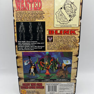 Marvel Collector Editions Marvel's Most Wanted - Blink Action Figure FRENLY BRICKS - Open 7 Days