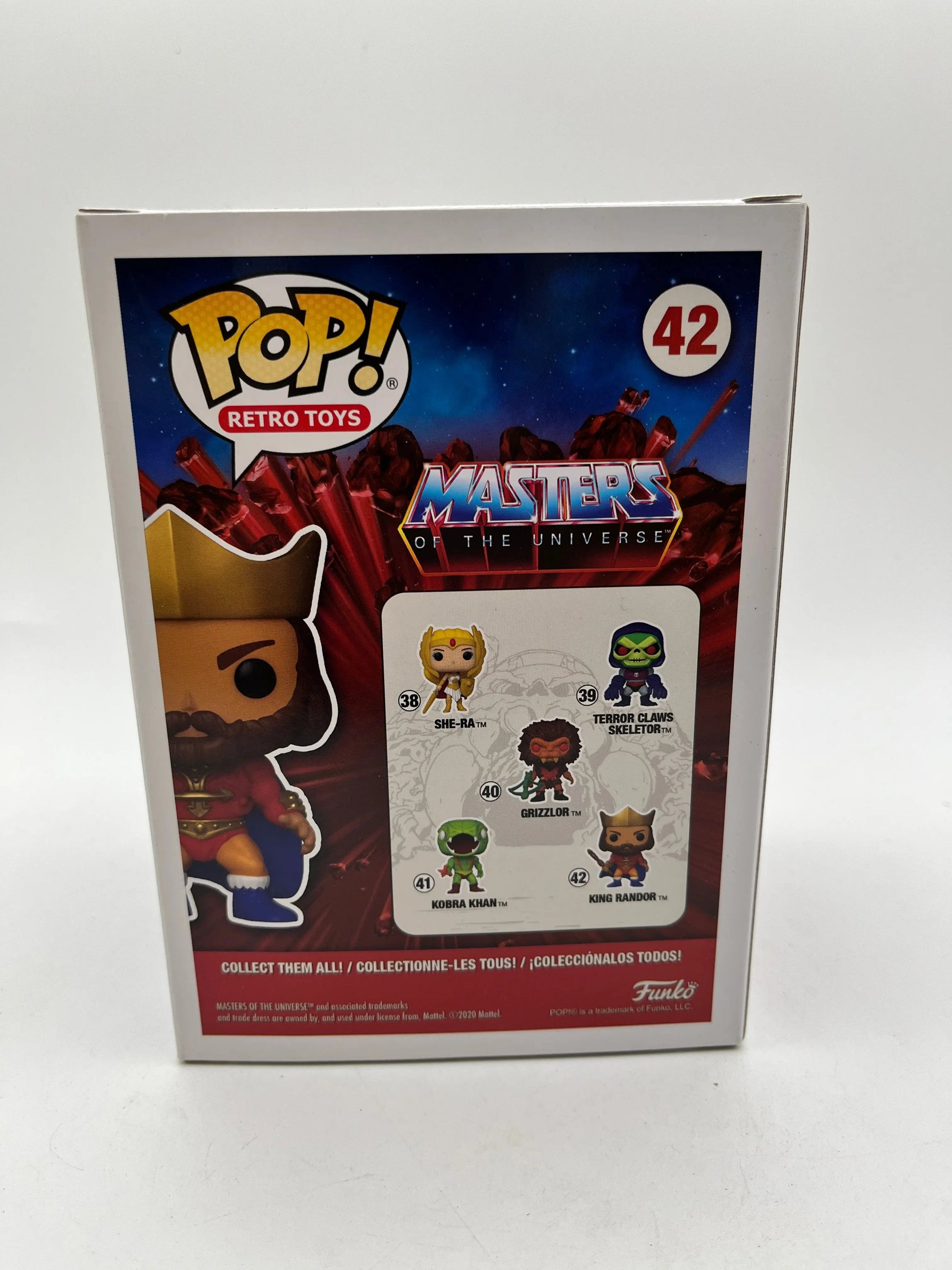 Funko POP! Retro Toys Masters Of The Universe King Randor #42 - Vinyl Collectable FRENLY BRICKS - Open 7 Days