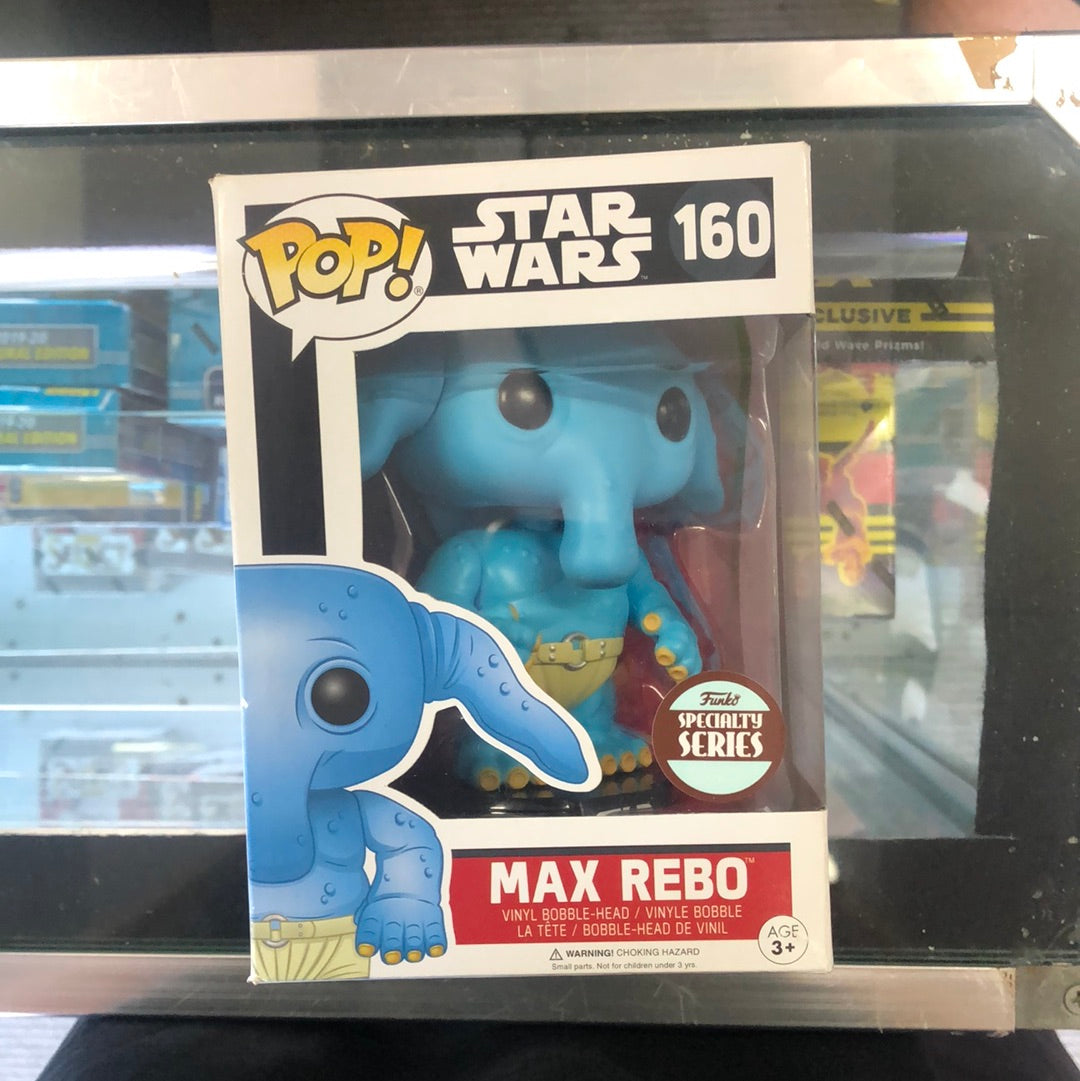 FUNKO POP! VINYL MAX REBO STAR WARS #160 FUNKO SPECIALTY SERIES VAULT FRENLY BRICKS - Open 7 Days