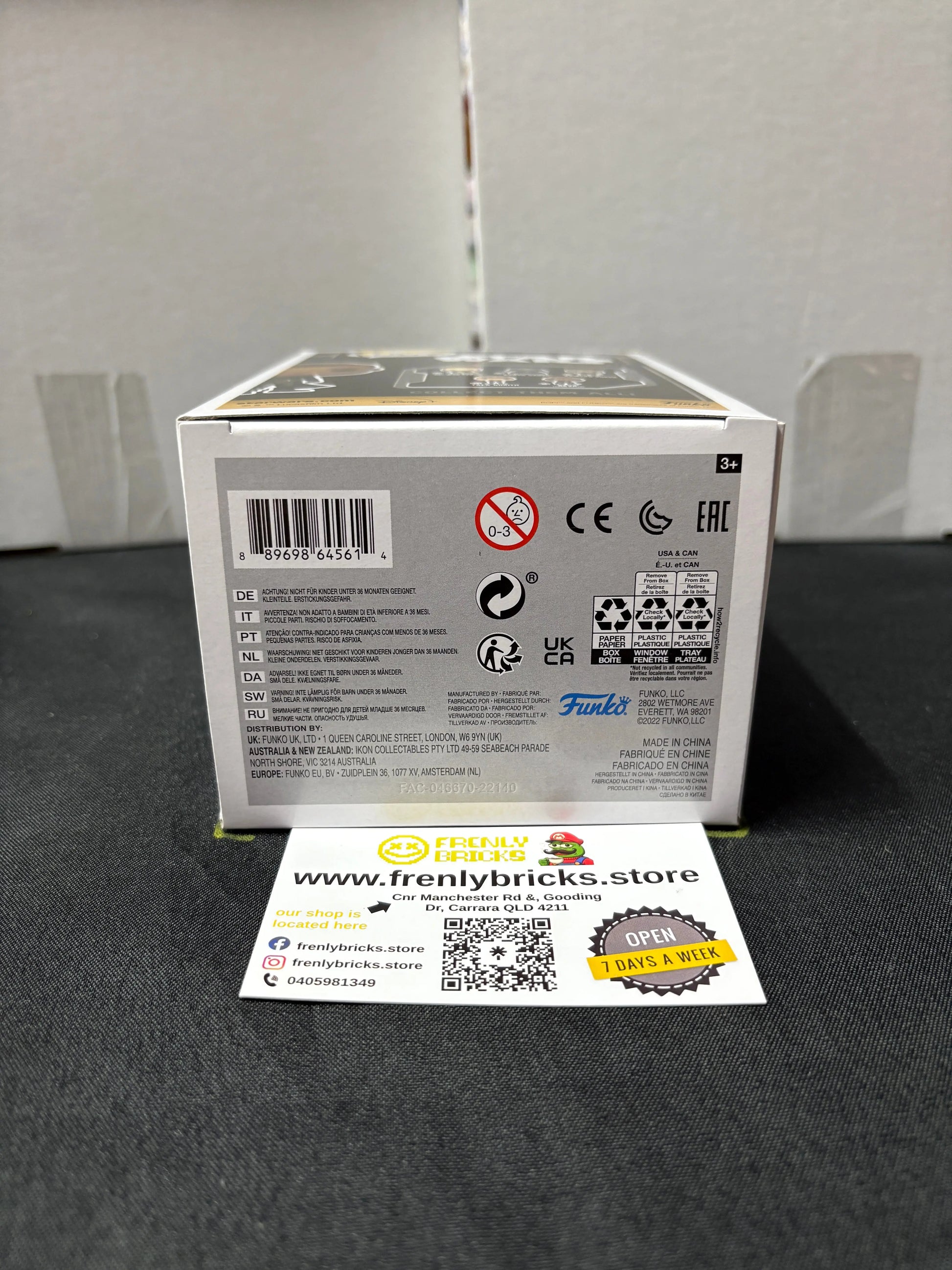 FUNKO Pop Vinyl Reva #542 FRENLY BRICKS - Open 7 Days