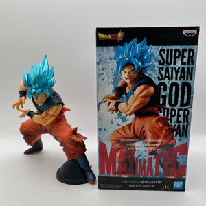 Dragon Ball Super Son Goku Super Saiyan God SS Action Figure Maximatec - Ex Display FRENLY BRICKS - Open 7 Days