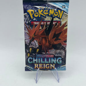 Pokemon TCG - Sword & Shield Chilling Reign  Booster Pack X5 - Art Set Sealed FRENLY BRICKS - Open 7 Days