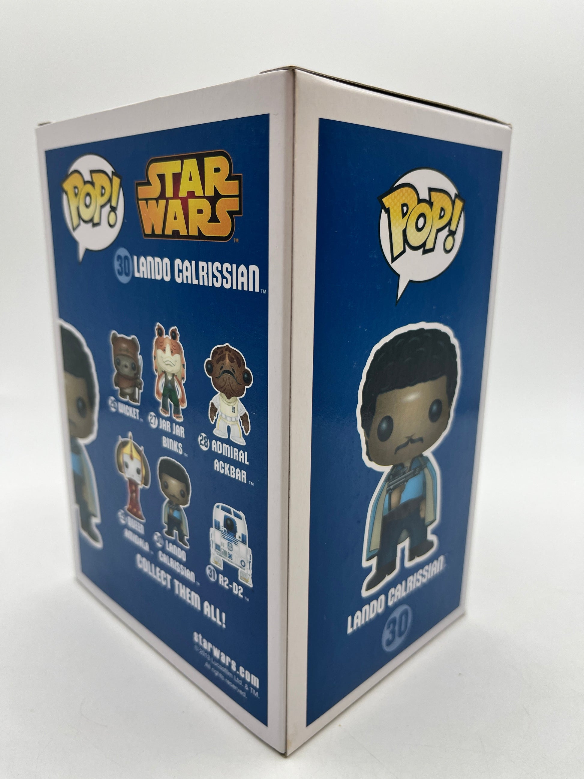 Funko POP! Star Wars Lando Calrissian #30 - Vinyl Collectable- PopLife Authentic FRENLY BRICKS - Open 7 Days