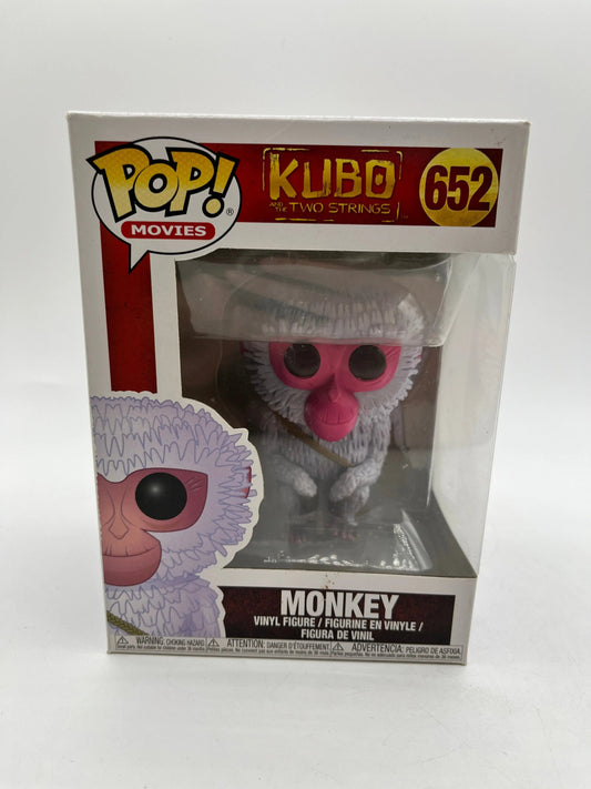 Funko POP! Movies Kubo and the Two Strings Monkey #652 - Vinyl Collectable FRENLY BRICKS - Open 7 Days