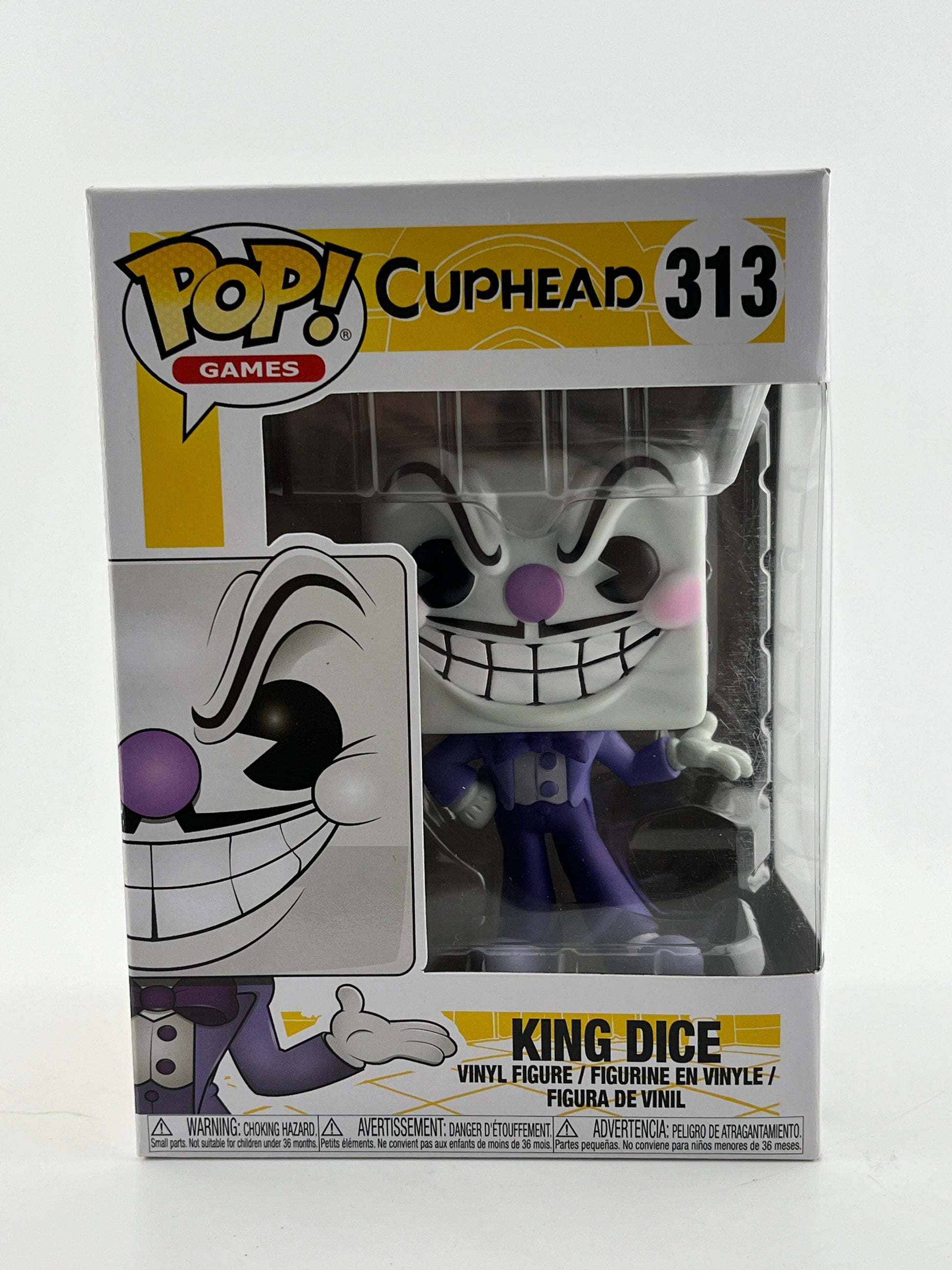Funko POP! Games Cuphead - King Dice #313 - Vinyl Collectable FRENLY BRICKS - Open 7 Days