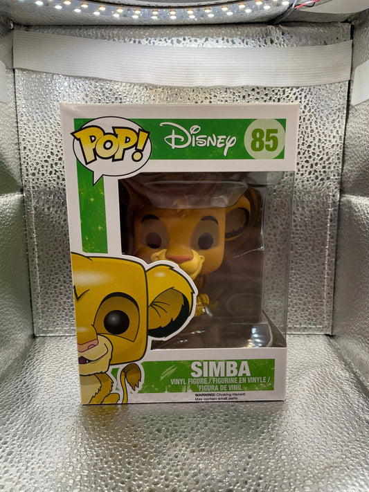 Simba The Lion King VAULTED Funko Pop Disney #85 Vinyl Damaged Box FRENLY BRICKS - Open 7 Days