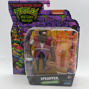 Playmates TMNT SPLINTER Teenage Mutant Ninja Turtles Mutant Mayhem Splinter FRENLY BRICKS - Open 7 Days