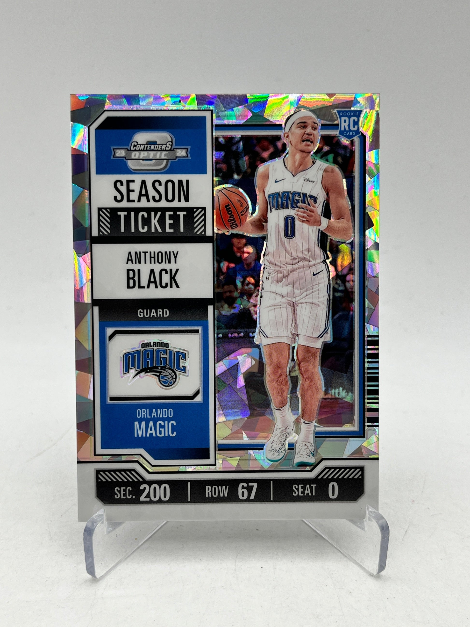 2023-24 Panini Contenders Optic Anthony Black RC Ticket Blue /23 Color Match FRENLY BRICKS - Open 7 Days