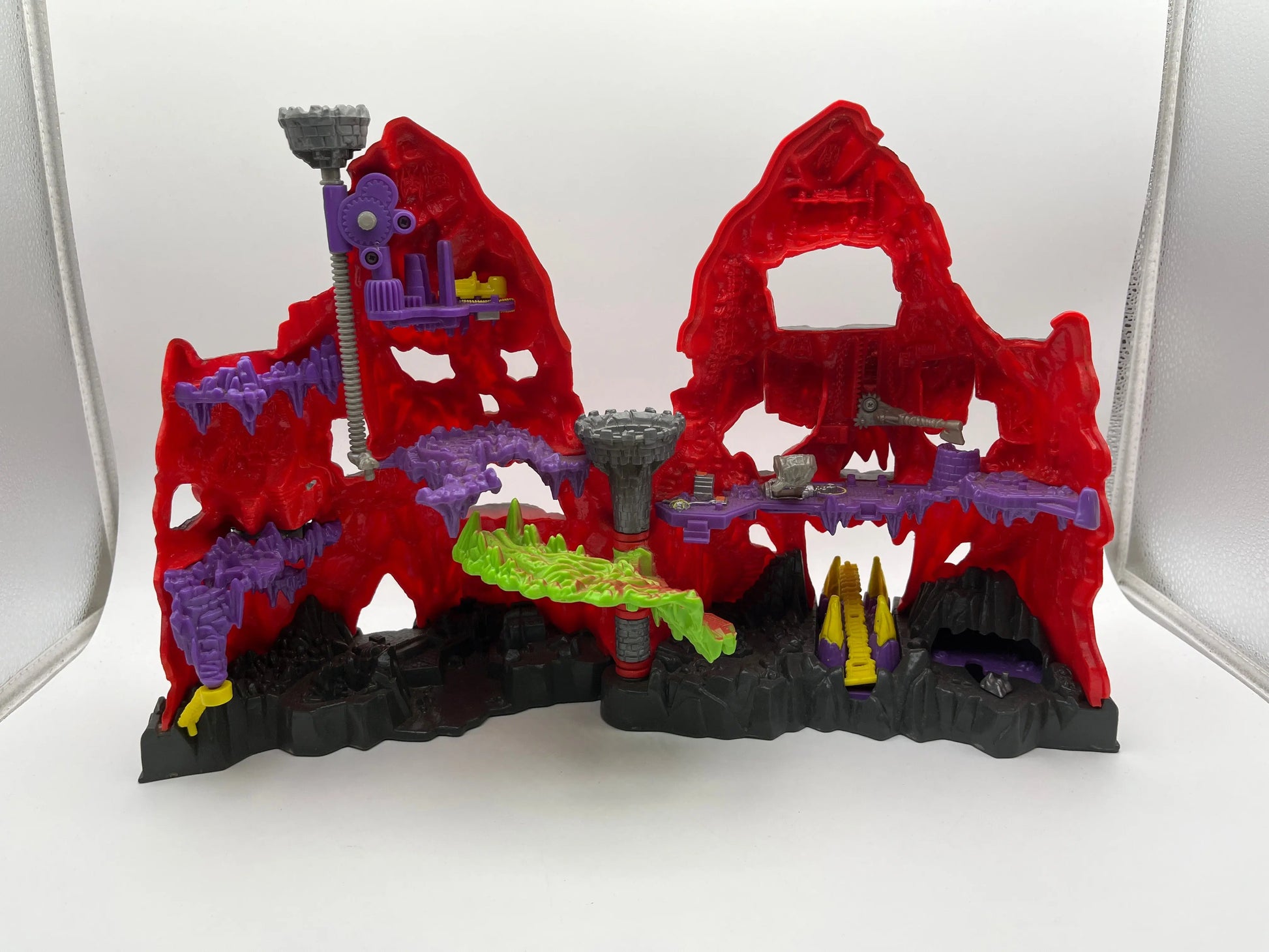 Vintage Mighty Max 1992 Trapped In Skull Mountain Playset - Loose FRENLY BRICKS - Open 7 Days