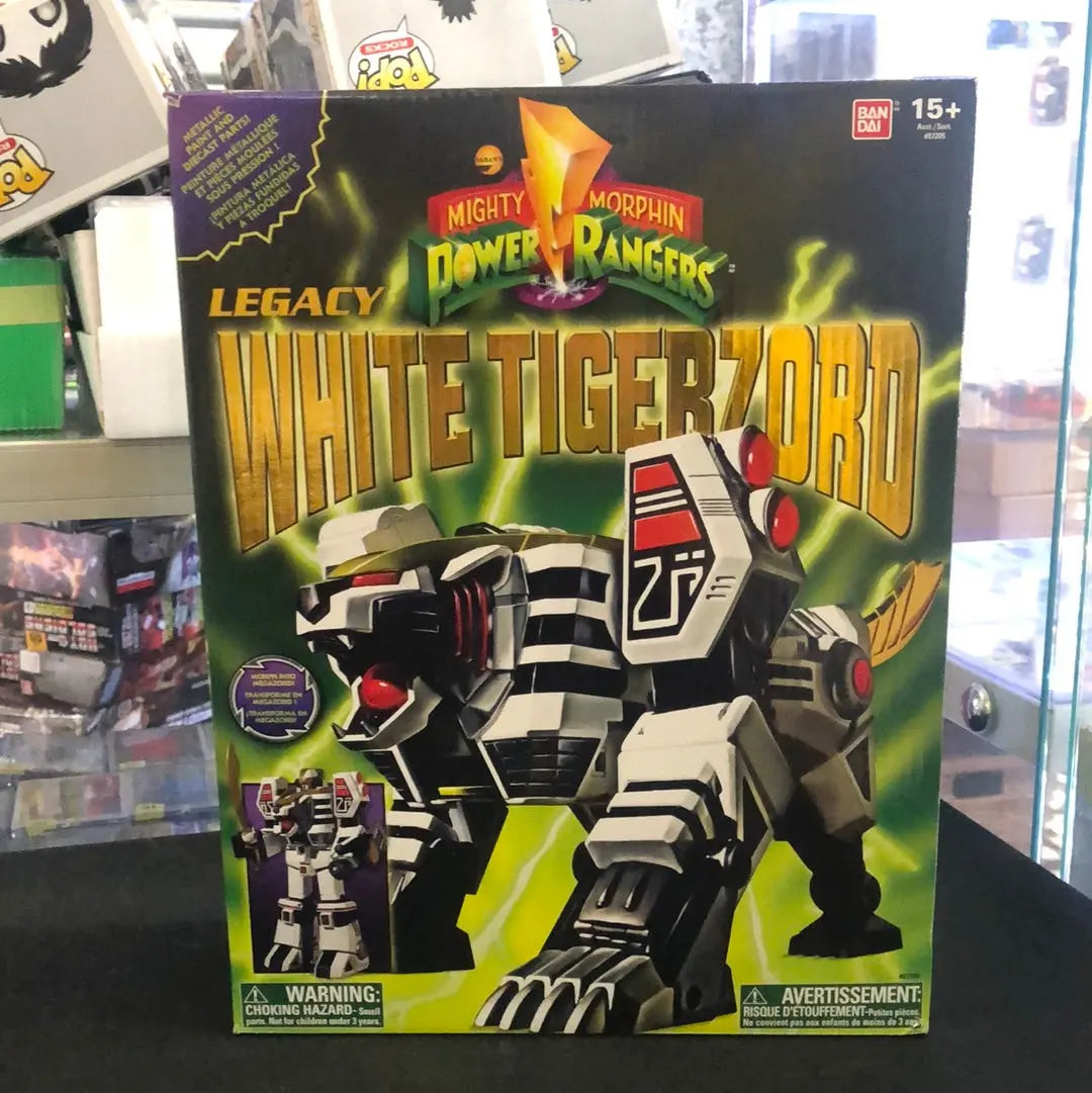 Power Rangers Legacy White Tigerzord Action Figure - 97206 FRENLY BRICKS - Open 7 Days