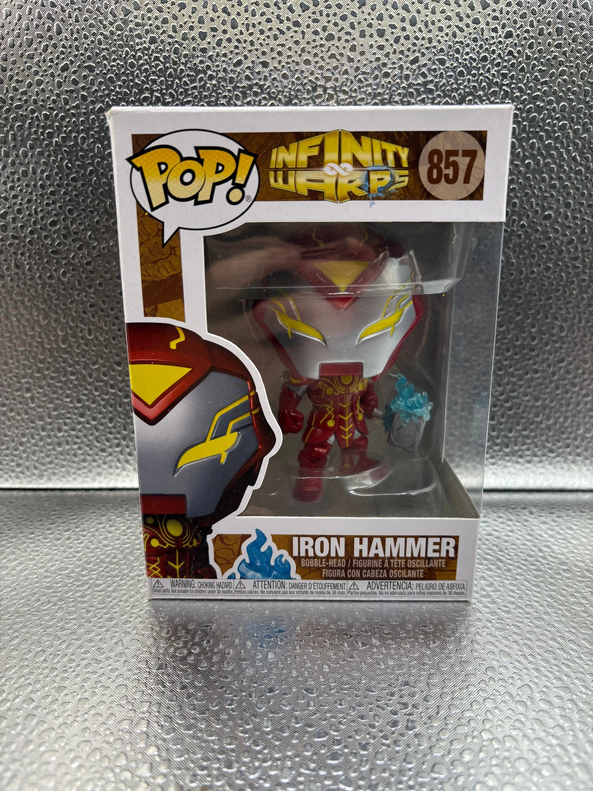 Pop Vinyl #857 Infinity Warps Iron Hammer FRENLY BRICKS - Open 7 Days