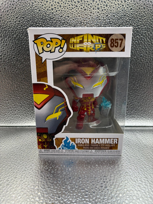 Pop Vinyl #857 Infinity Warps Iron Hammer FRENLY BRICKS - Open 7 Days