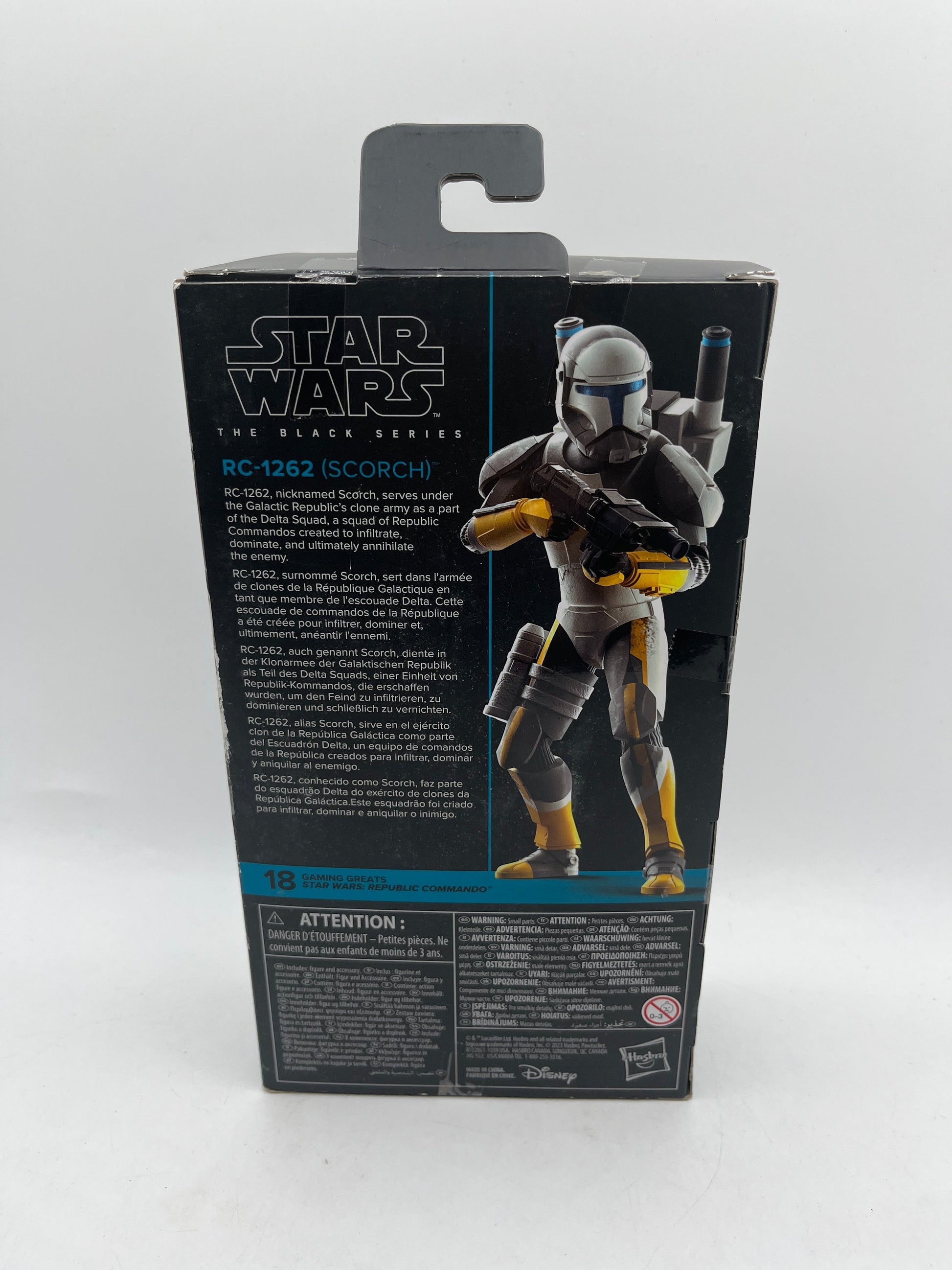 Hasbro Star Wars Scorch RC-1262 6 inch Black Series Action Figure FRENLY BRICKS - Open 7 Days