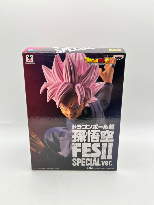 Dragon Ball Super Son Goku Fes Black Special Ver. Figure - Ex Display - Missing Stand FRENLY BRICKS - Open 7 Days