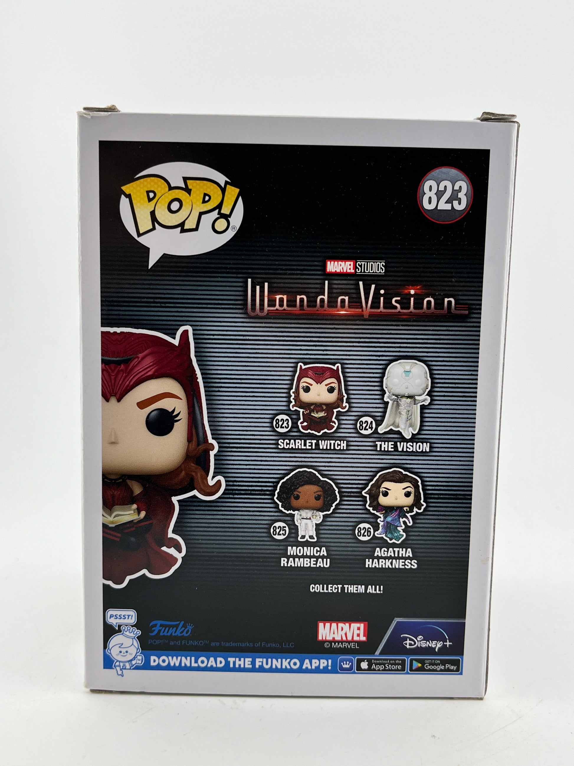 Funko POP! Marvel Wandavision - Scarlet Witch #823 - Glow Special Edition FRENLY BRICKS - Open 7 Days