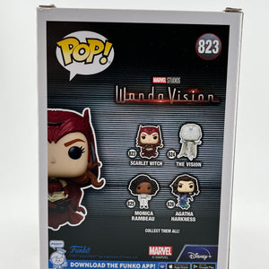 Funko POP! Marvel Wandavision - Scarlet Witch #823 - Glow Special Edition FRENLY BRICKS - Open 7 Days