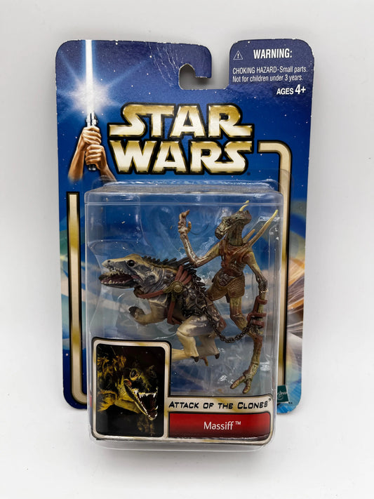 Hasbro Star Wars Attack of the Clones Massiff Action Figure FRENLY BRICKS - Open 7 Days