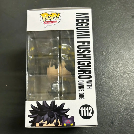 Funko Pop! Jujutsu Kaisen - Megumi Fushiguro with Divine Dog #1112 FRENLY BRICKS - Open 7 Days