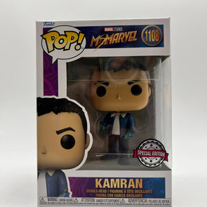 Funko POP! Marvel Ms Marvel Kamran Special Edition #1108 - Vinyl Collectable FRENLY BRICKS - Open 7 Days