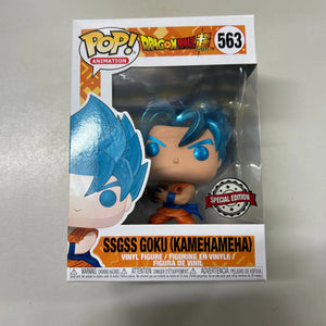 Pop Vinyl Dragon Ball Super #56 Ssgss Goku (Kamehameha) FRENLY BRICKS - Open 7 Days