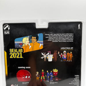 Sealab 2021 Debbie Dupree & Dr. Quentin Quinn Figures 2005 Palisades Toys Sealed FRENLY BRICKS - Open 7 Days