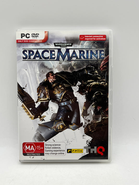 PC Game - Warhammer 40,000 Space Marine - MA15+ - Complete FRENLY BRICKS - Open 7 Days