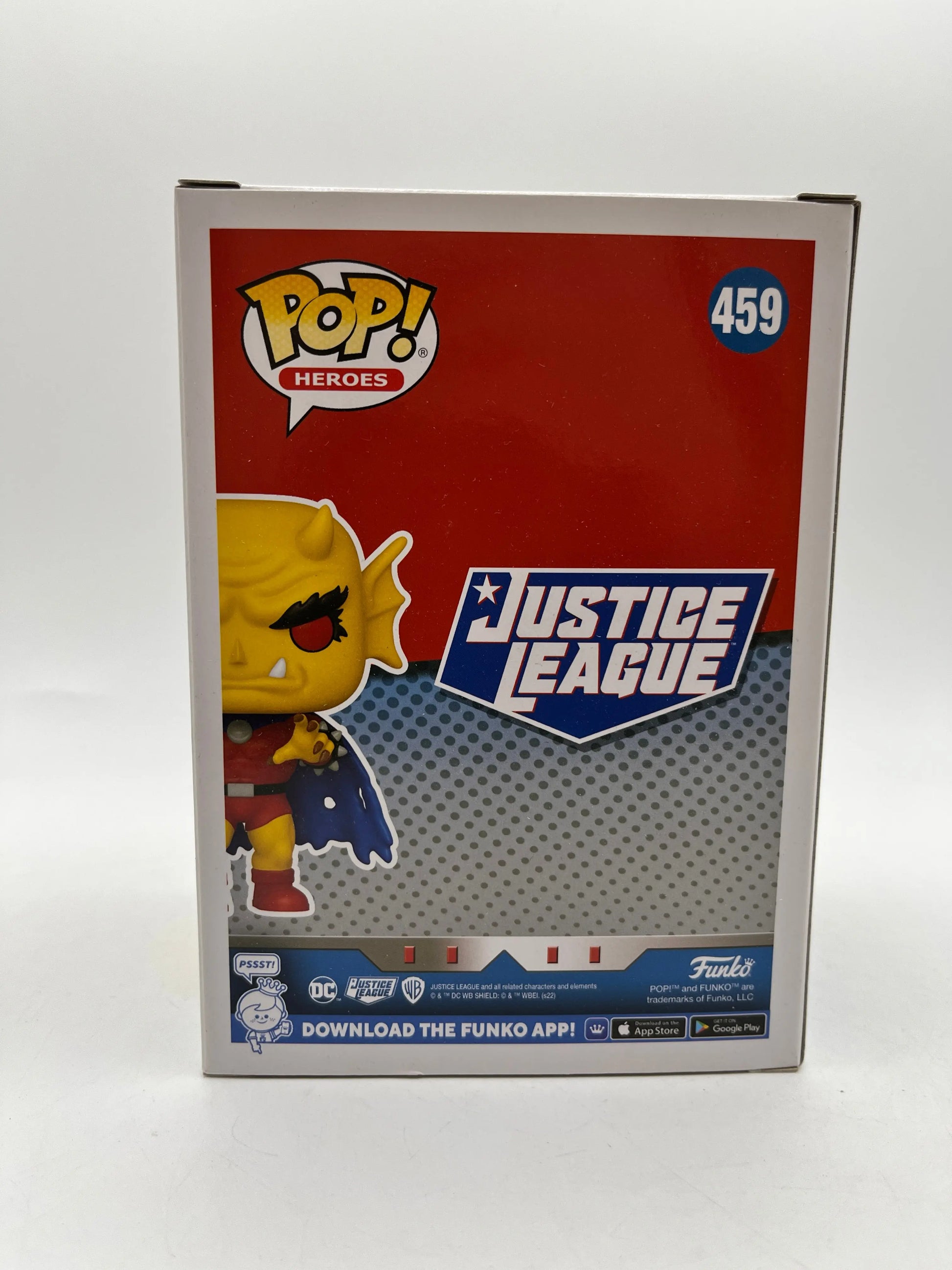 Funko POP! Heroes Justice League Etrigan The Demon #459 - Special Edition FRENLY BRICKS - Open 7 Days