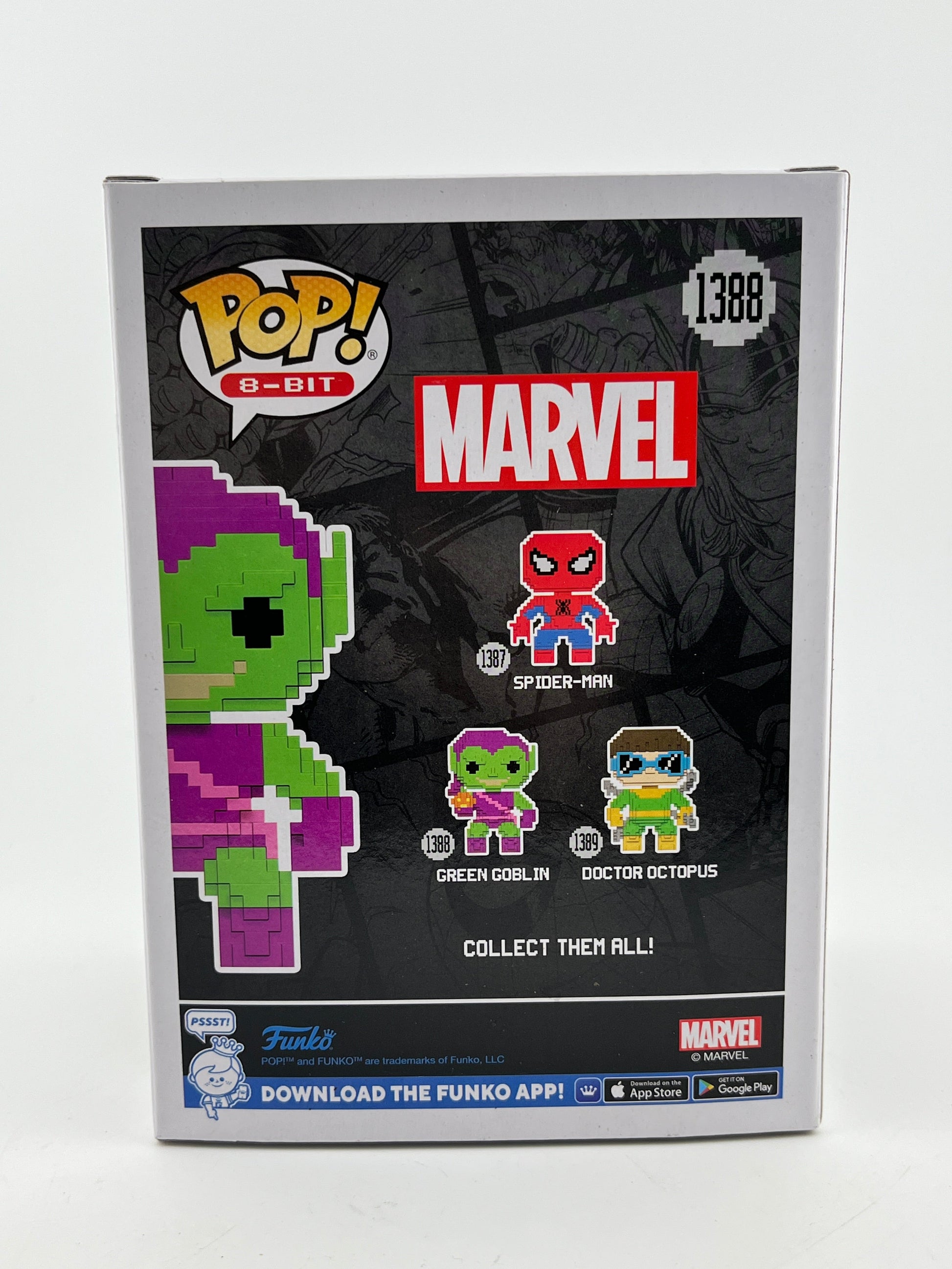 Funko POP! 8-Bit Marvel - Green Goblin #1388 - Vinyl Collectable FRENLY BRICKS - Open 7 Days