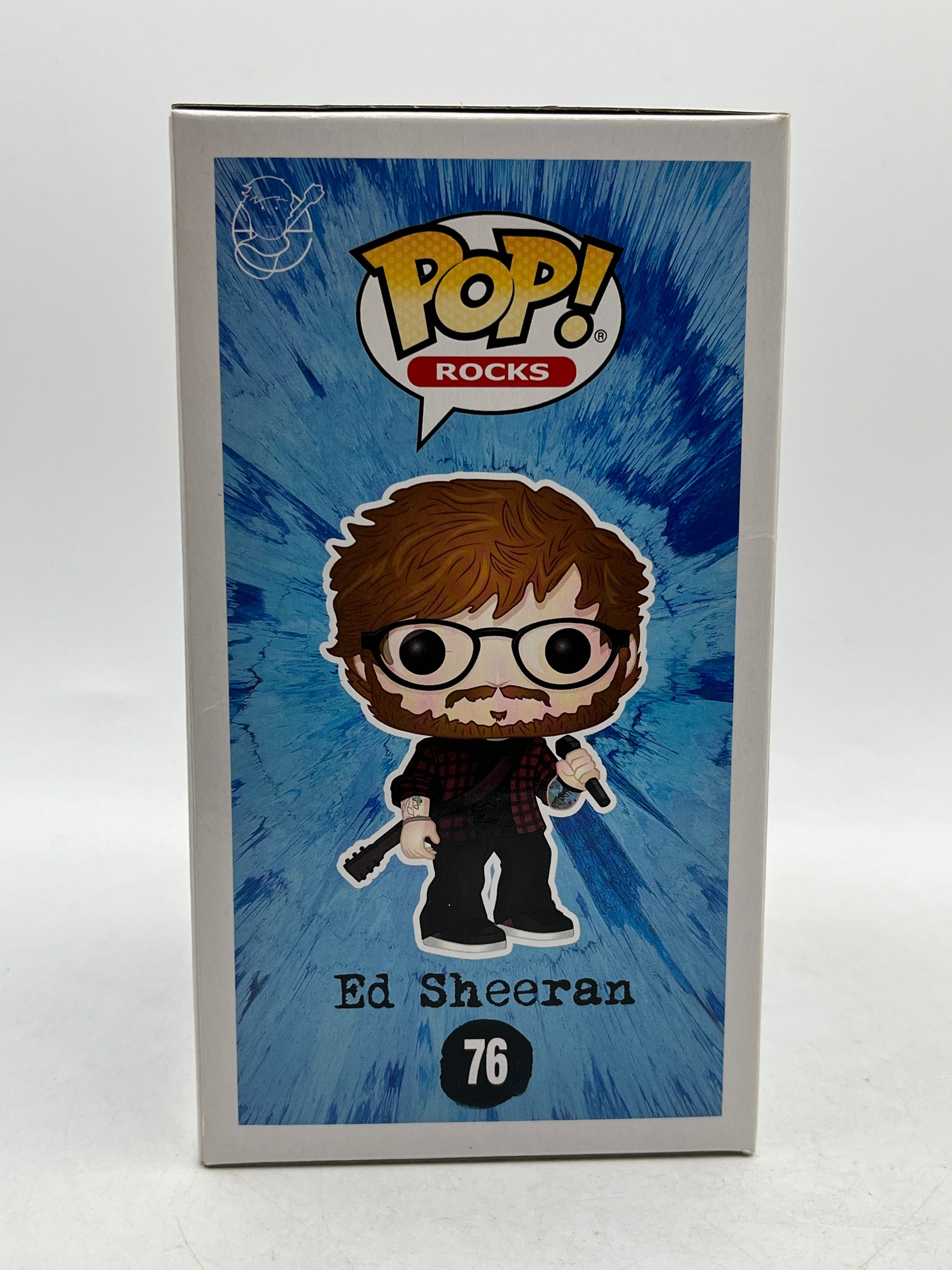 Funko POP! Rocks Ed Sheeran - #76 Ed Sheeran - Vinyl Collectable FRENLY BRICKS - Open 7 Days