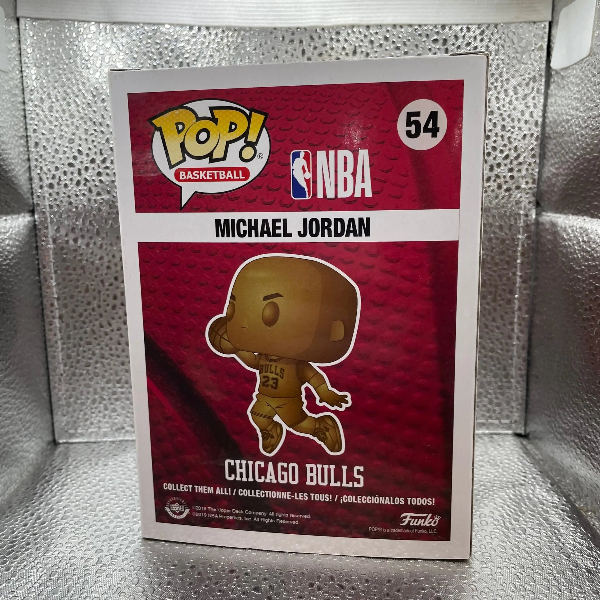 Michael Jordan Pop 54 Bronze - NBA Funko Pop! Vinyl 2018 - Vaulted FRENLY BRICKS - Open 7 Days