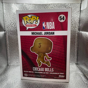 Michael Jordan Pop 54 Bronze - NBA Funko Pop! Vinyl 2018 - Vaulted FRENLY BRICKS - Open 7 Days