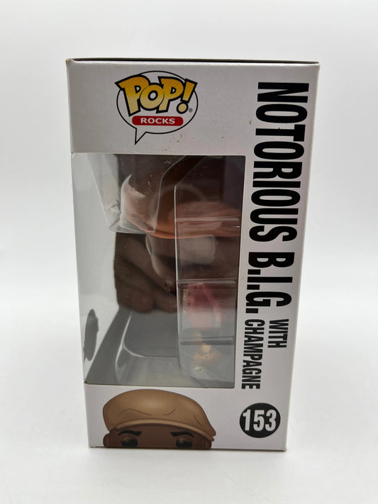 Funko POP! Rocks The Notorious B.I.G. With Champagne #153 Special Edition FRENLY BRICKS - Open 7 Days