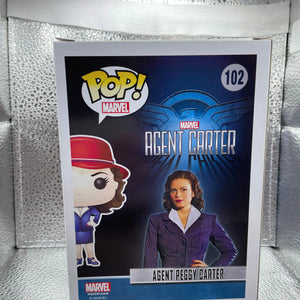 Agent Carter (Gold Orb) 102 ~ Marvel ~ Funko Pop Vinyl RARE FRENLY BRICKS - Open 7 Days