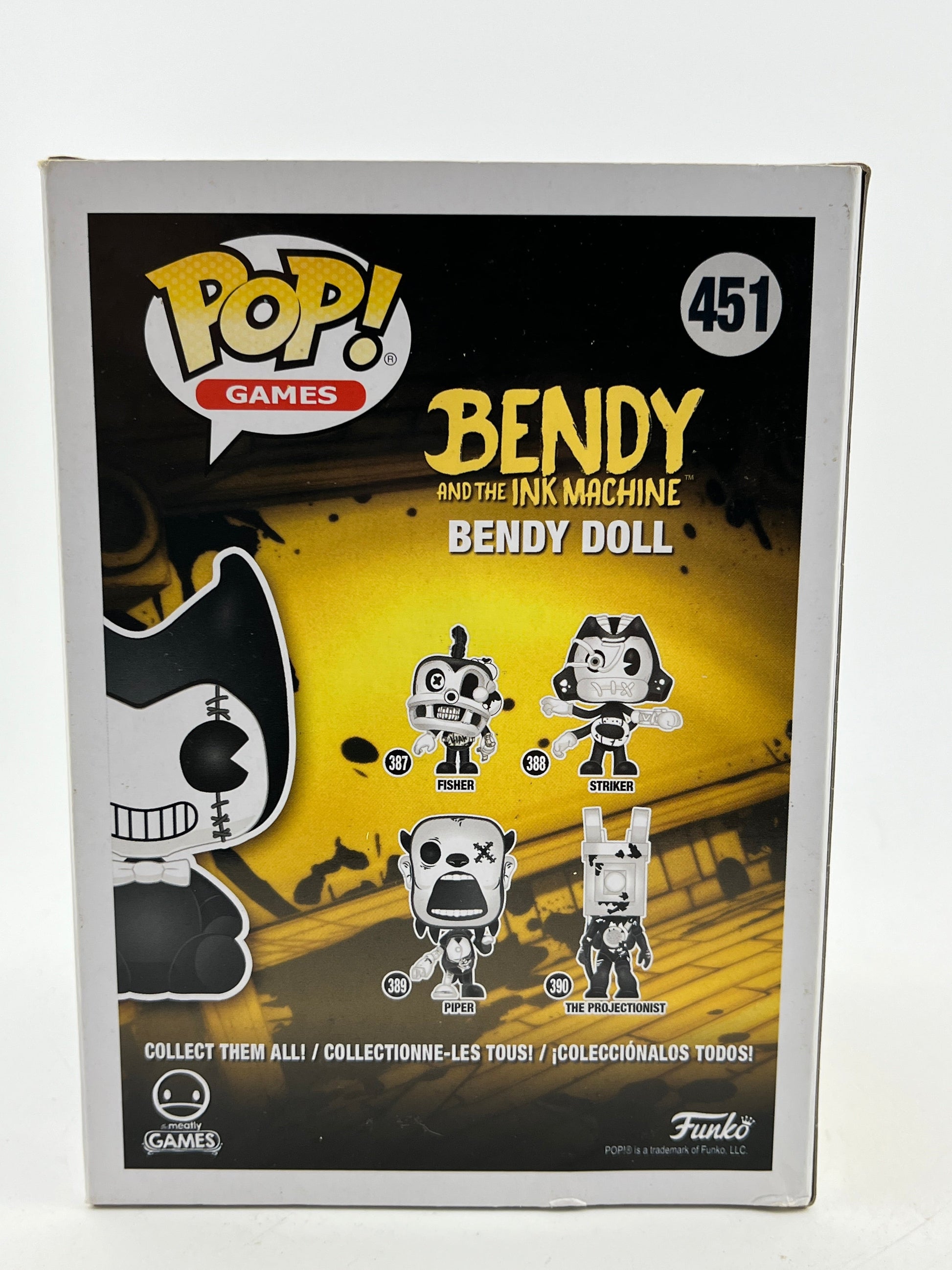 Funko POP! Games Bendy And The Ink Machine - Bendy Doll #551 - Vinyl Collectable FRENLY BRICKS - Open 7 Days