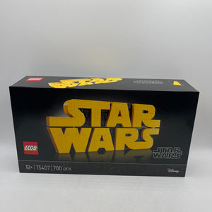 LEGO Star Wars: Brick-Built Star Wars™ Logo (75407) FRENLY BRICKS - Open 7 Days