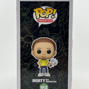 Funko POP! Animation Rick & Morty - Morty With Shrunken Rick #958 - Vinyl Collectable FRENLY BRICKS - Open 7 Days