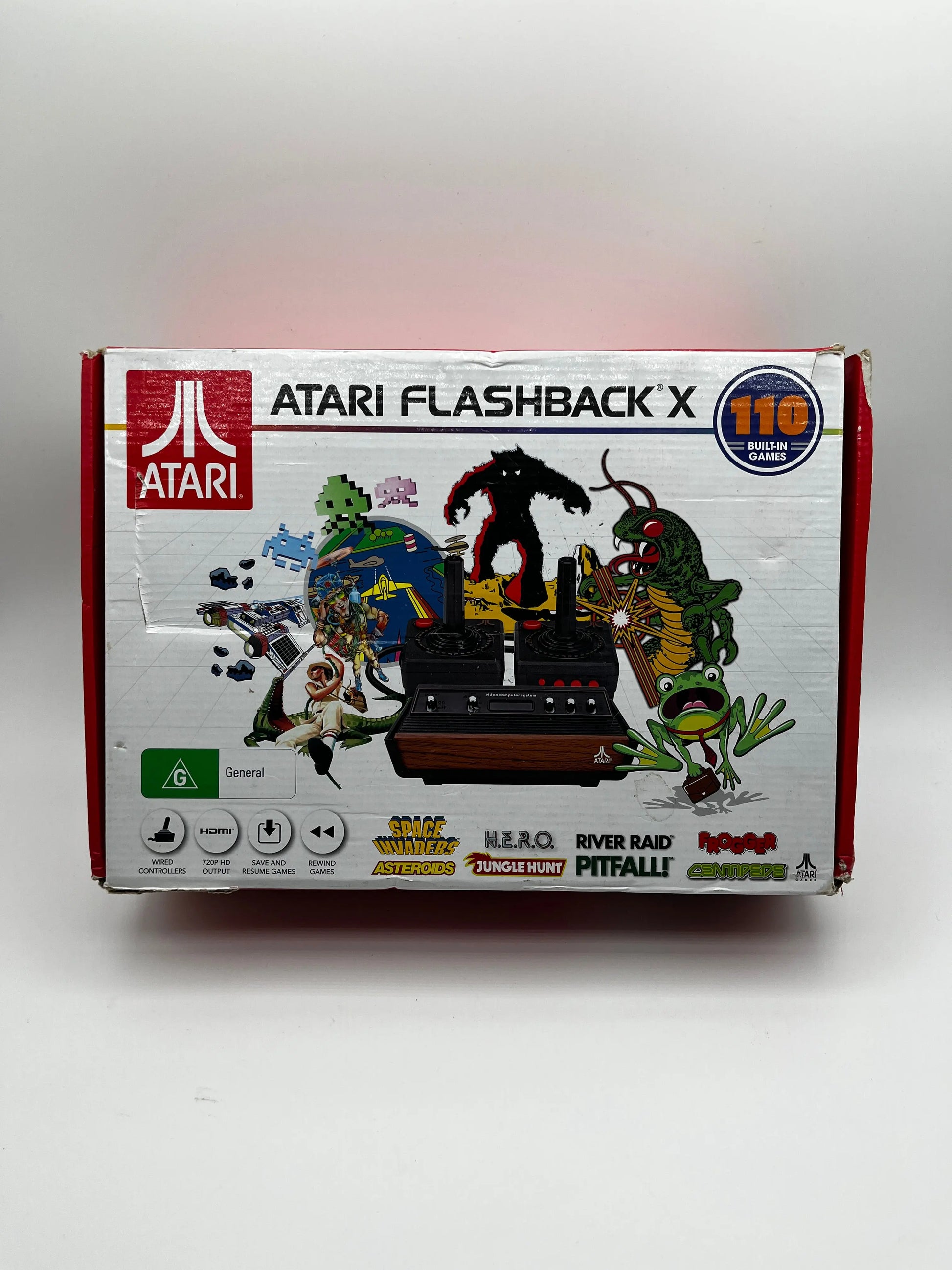 Atari Flashback X 110 Built In Games FRENLY BRICKS - Open 7 Days