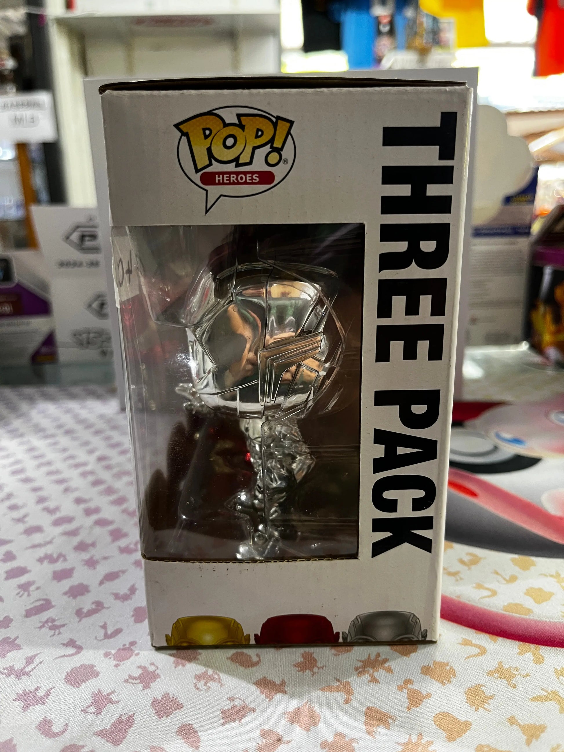 Funko Pop Vinyl Heroes Justice League The Flash (Three Pack) FRENLY BRICKS - Open 7 Days