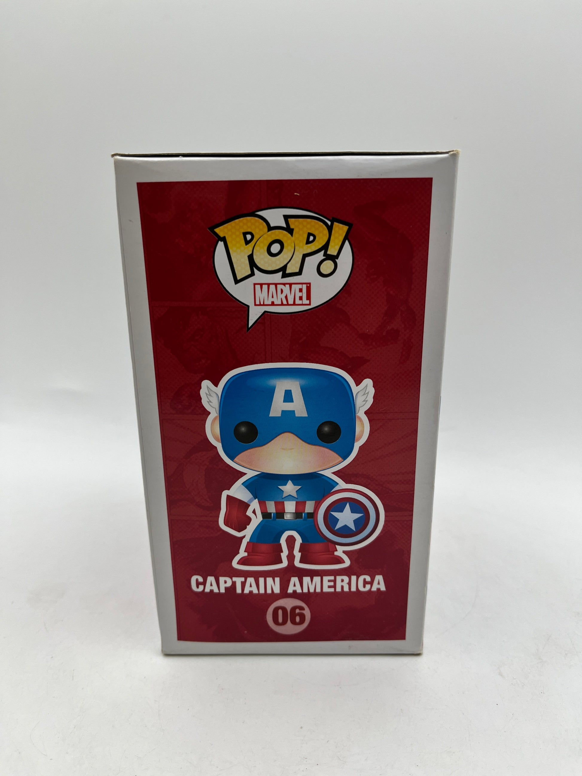 Funko POP! Marvel - Captain America #06 - Vinyl Collectable FRENLY BRICKS - Open 7 Days