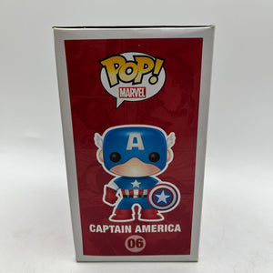 Funko POP! Marvel - Captain America #06 - Vinyl Collectable FRENLY BRICKS - Open 7 Days